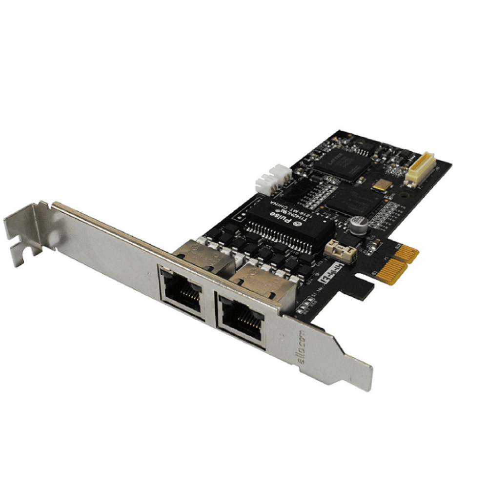 Allo 2 Port PRI Card (PCIe) with LEC (4th Gen)- 2E1