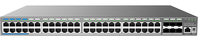 Grandstream GWN7806PH Pro 48-Port Gigabit Enterprise Layer 2++ Managed PoE Network Switch